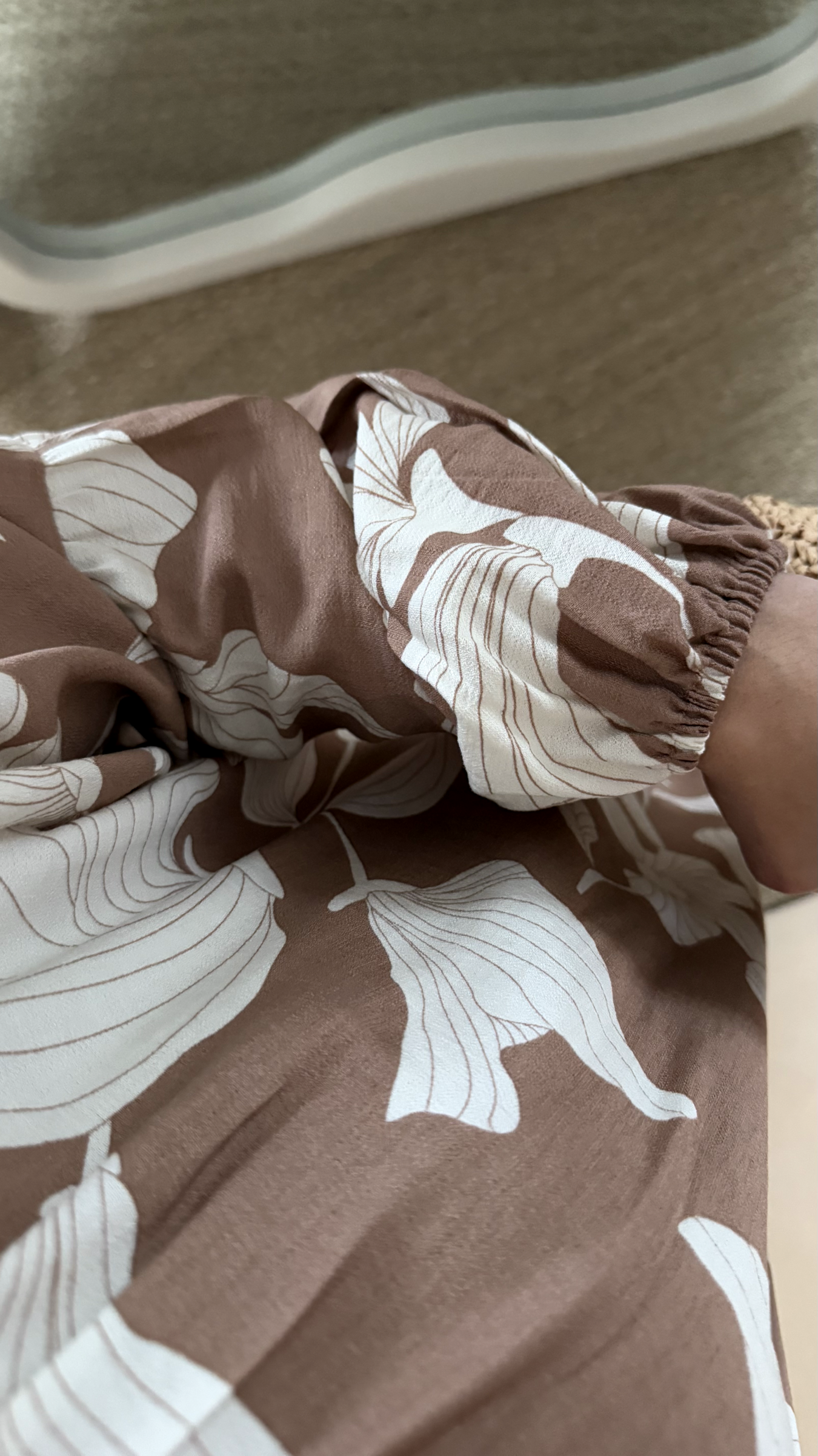 Maxi Jurk Pof - Taupe