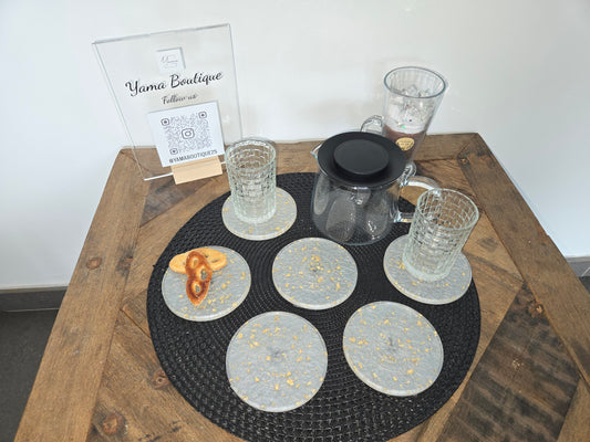 Epoxy - Set onderzetters