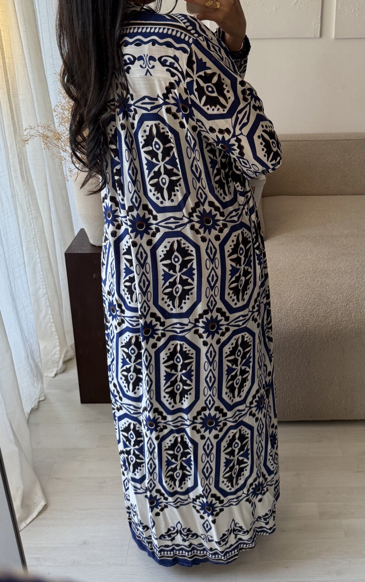 Maxi Jurk Beach - Blue