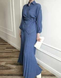 Set 'Elegance' - Jeans Blauw / Yama Boutique